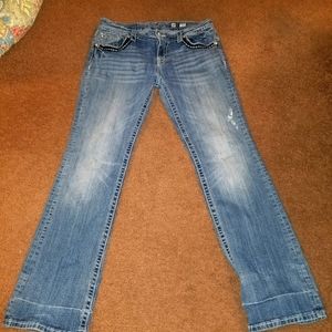 Miss Me Boot cut jeans 33×33